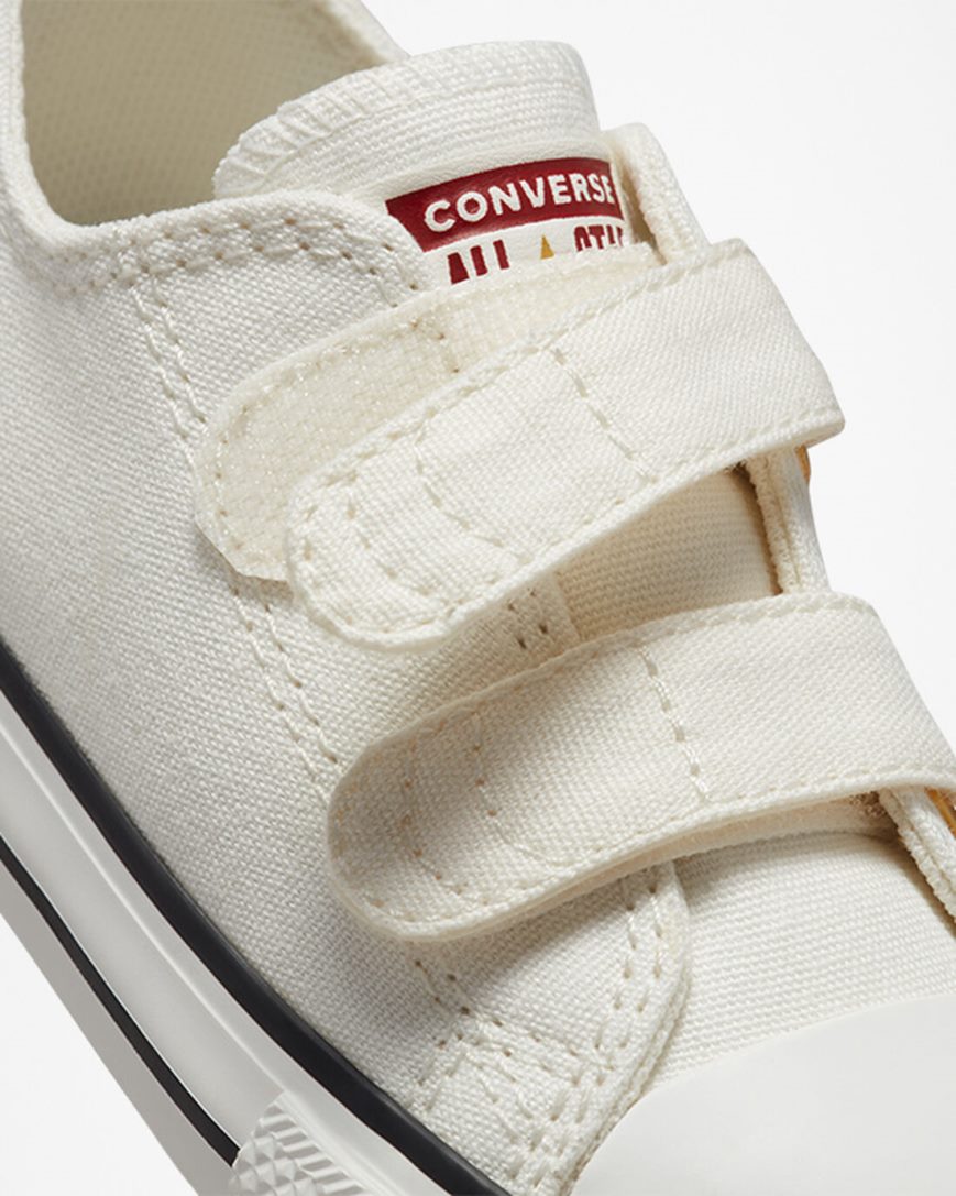 Tenis Converse Chuck Taylor All Star Easy-On Hearts Cano Baixo Menina Branco Vermelhas Escuro | PT B03905T